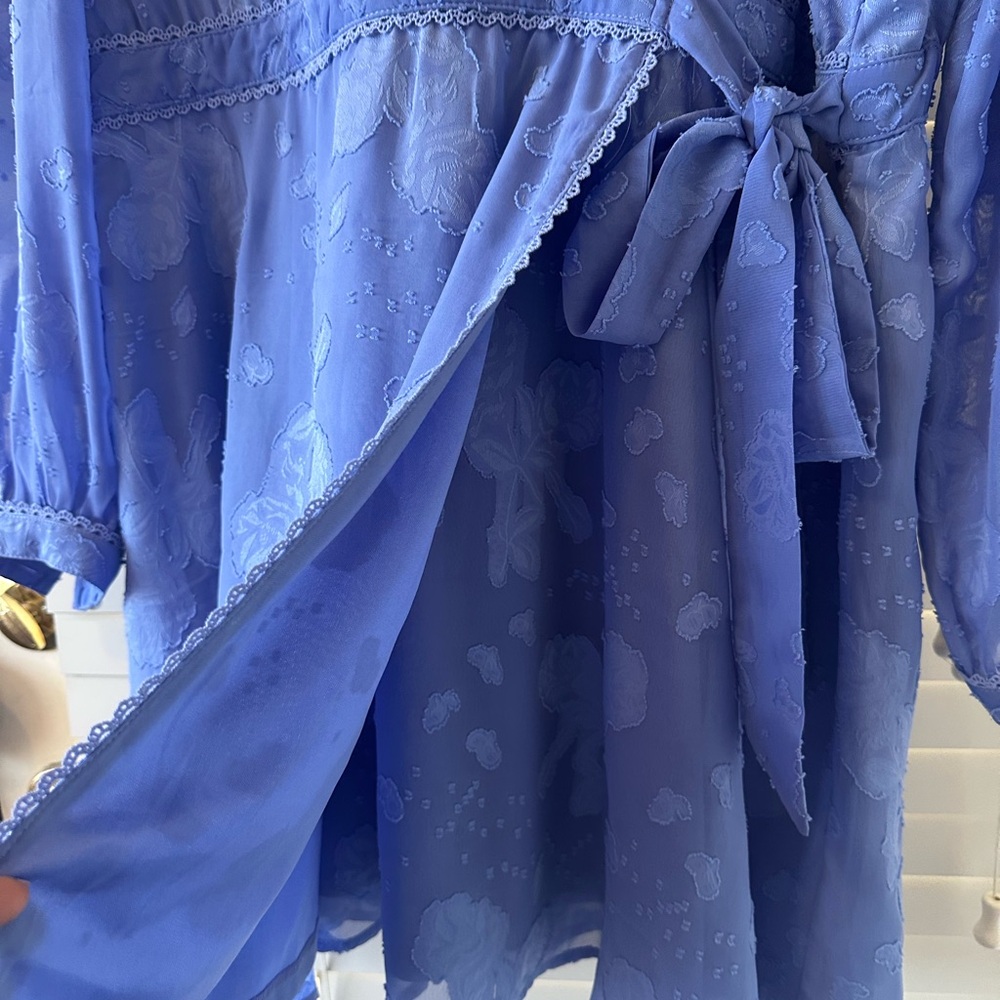 Cato Blue Long Sleeve Dress Size Xl - Picture 6 of 9